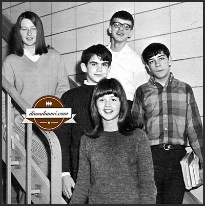 Members of the Class of 1972 when they served as Freshman Class Officers