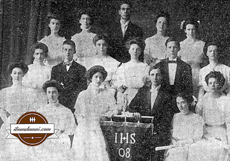 Ilion High School Class of 1908 photograph