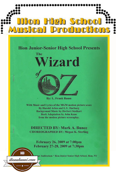 Ilion School Musical - The Wizard of Oz 2009