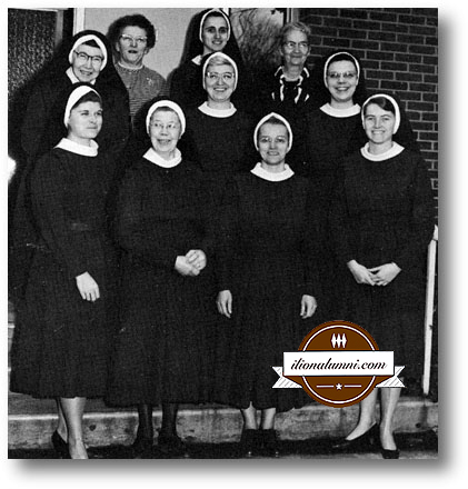 Annunciation School Staff, Sisters of Mercy, 1967 - 1968