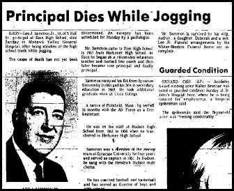 Newspaper Notice - Death of Leo J. Sammon Jr.