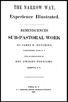 Reminicenses by John Hutchins