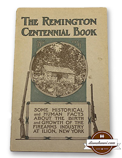 Remington Centennial Book Cover - 1916 Remington Centennial Book Cover - 1916