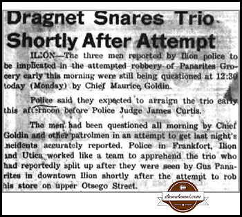 Ilion Sentinel Article November 23, 1953