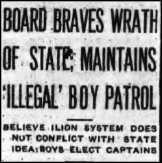 1937 School Boy Patrols