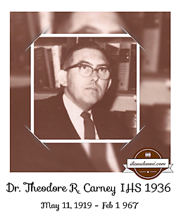 Ilion 1936 Alumnus Dr. Theodore Carney