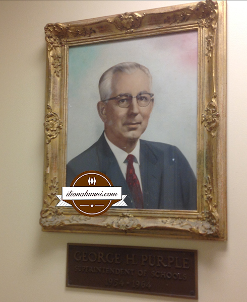 April 2017 - Portrait of George Purple