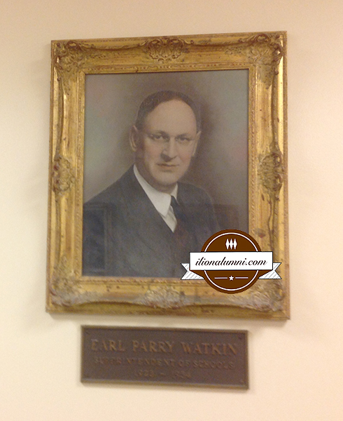 April 2017 - Portrait of Dr. Earl Parry Watkin