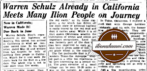 The Ilion Sentinel - Warren Schulz Travels