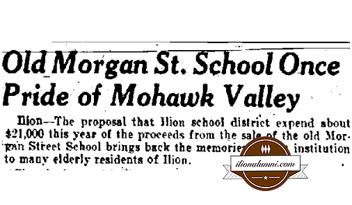 Morgan St. School Once Pride of Mohawk Valley