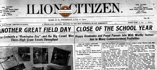 Ilion Citizen IHS Graduates 1912