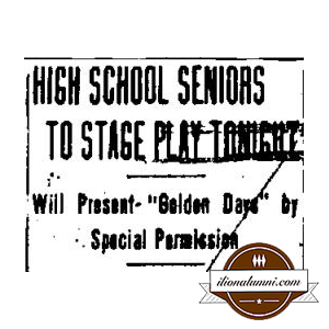 The Utica Daily Press - 1925 Ilion High School Seniors To Stage Play Tonight
