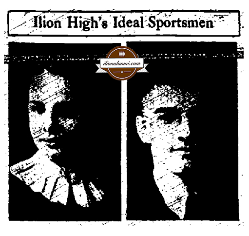 Utica Observer - Ilion High's Ideal Sportsmen - IHS 1937