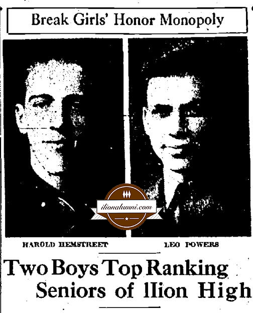 Utica Observer IHS Graduates 1937