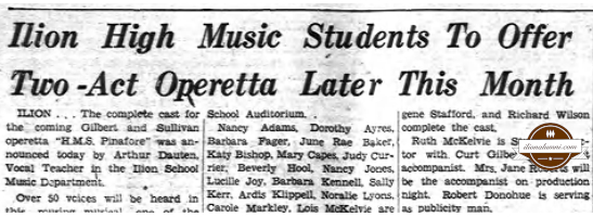 Ilion Sentinel - The Year 1953 Passes In Review - 1954