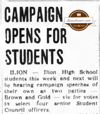 Herkimer Evening Telegram - Campaign Opens For Students - 1962