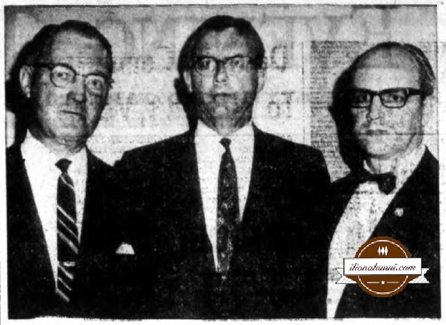 Herkimer Evening Telegram - IHS Commencement Officials - 1968
