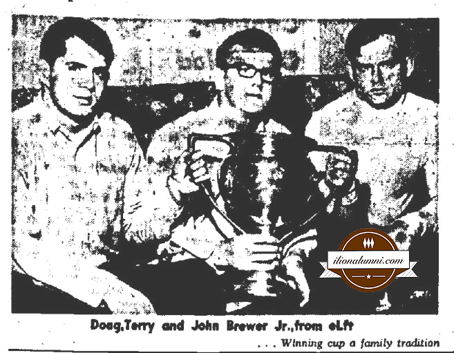 Utica Daily Press - Winning Coveted Lever Cup A Brewer - Family Tradition - 1969