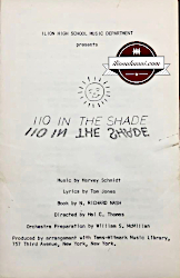 110 In The Shade Program